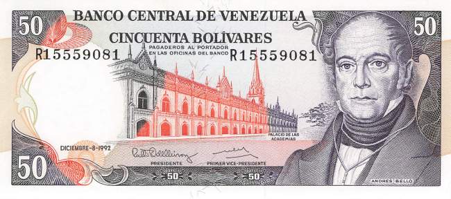 50 Bolivares1989 p.65d